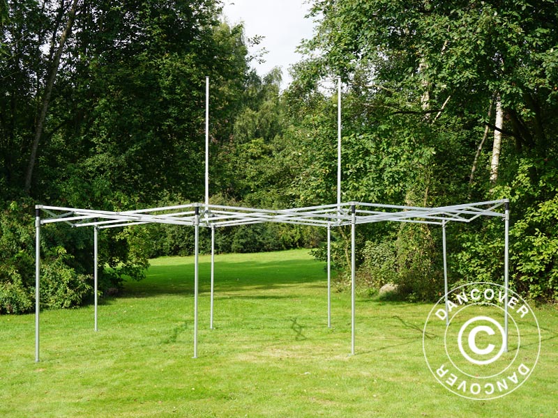 Faltzelt FleXtents PRO Peak Pagoda 4x6m Weiß