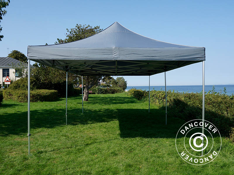 Faltzelt FleXtents PRO 4x8m Grau