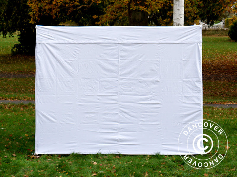 Gazebo rapido FleXtents® PRO Exhibition  con pareti laterali, 3x3m, Bianco, Ritardante di Fiamma