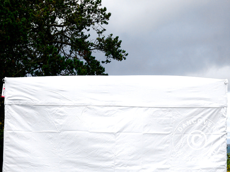 Gazebo rapido FleXtents® PRO Exhibition  con pareti laterali, 3x3m, Bianco, Ritardante di Fiamma