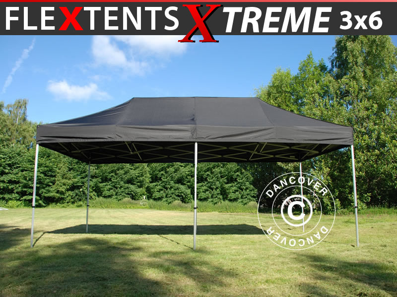 Flext. Xtr 60 3x6m Black Top & Frame GL
