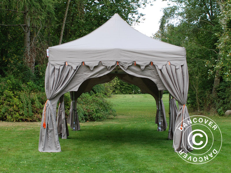 Tente Pliante FleXtents PRO "Raj" 3x6m Latte/Orange