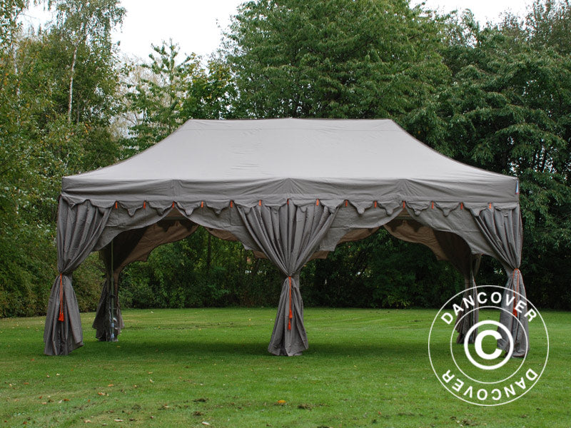 Tente Pliante FleXtents PRO "Raj" 3x6m Latte/Orange