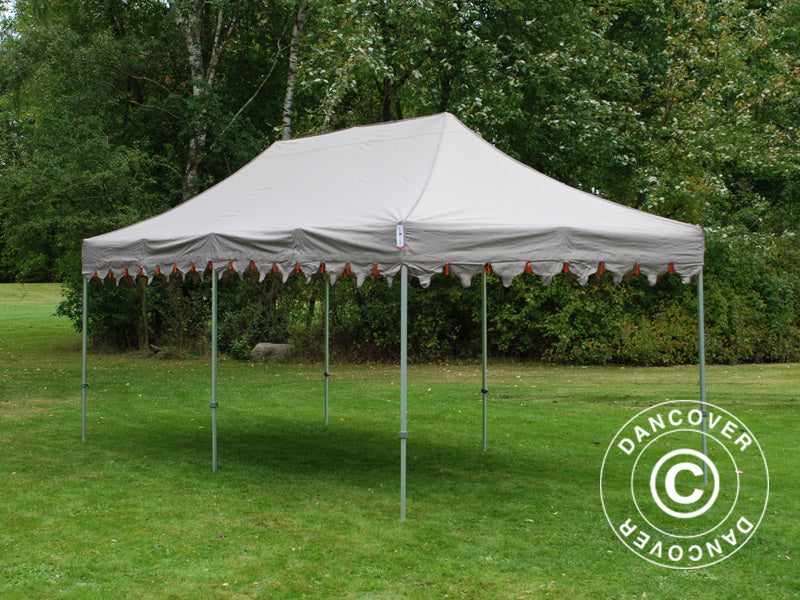 Tente Pliante FleXtents PRO "Raj" 3x6m Latte/Orange