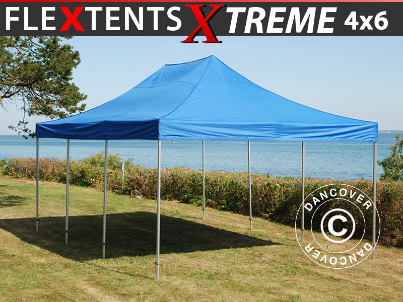 Flext. Xtreme 4x6m Blue Top & Frame GL
