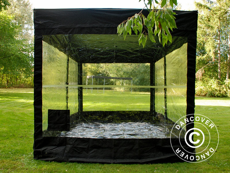 Garage pliant FleX Carcover, 3x6m, Noir