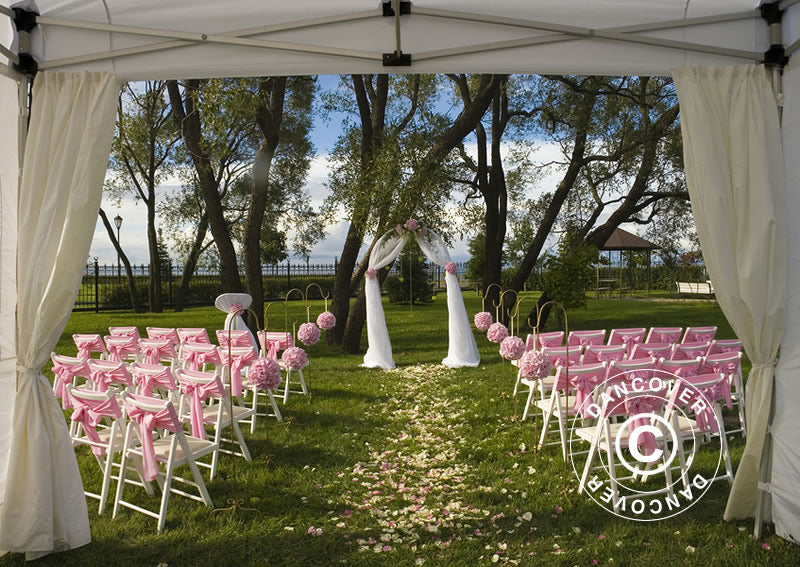 Gazebo pieghevole FleXtents PRO 2,5x2,5m Bianco