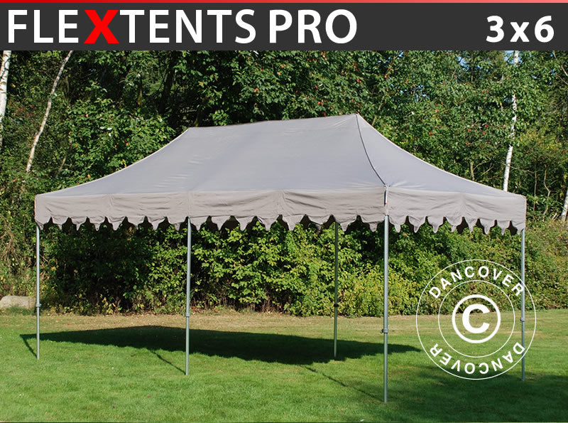 Tente Pliante FleXtents PRO "Morocco" 3x6m Latte
