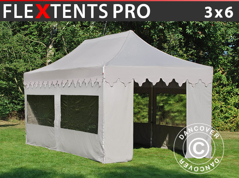 Flext. Pro 3x6m Latte MoroccanVal Top Frame&SWK GL