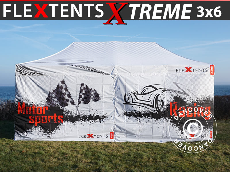Flext. Pro Xtreme 3x6m RACING Top Frame & Swk GL