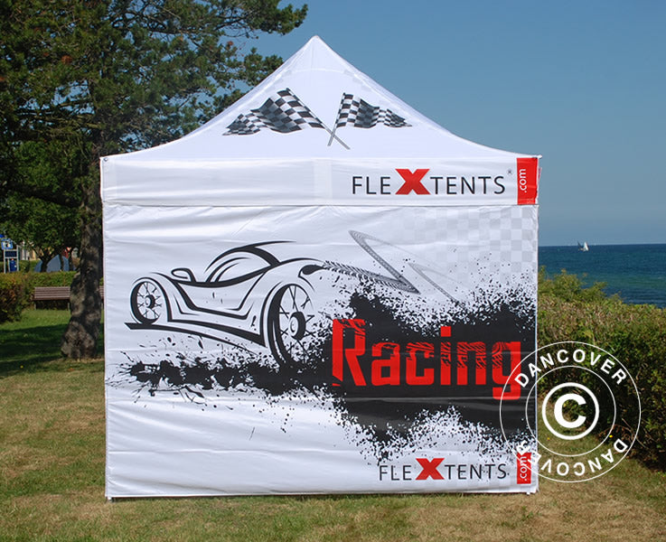 Tente pliante FleXtents Xtreme 50 Racing 3x3m, Edition limitée