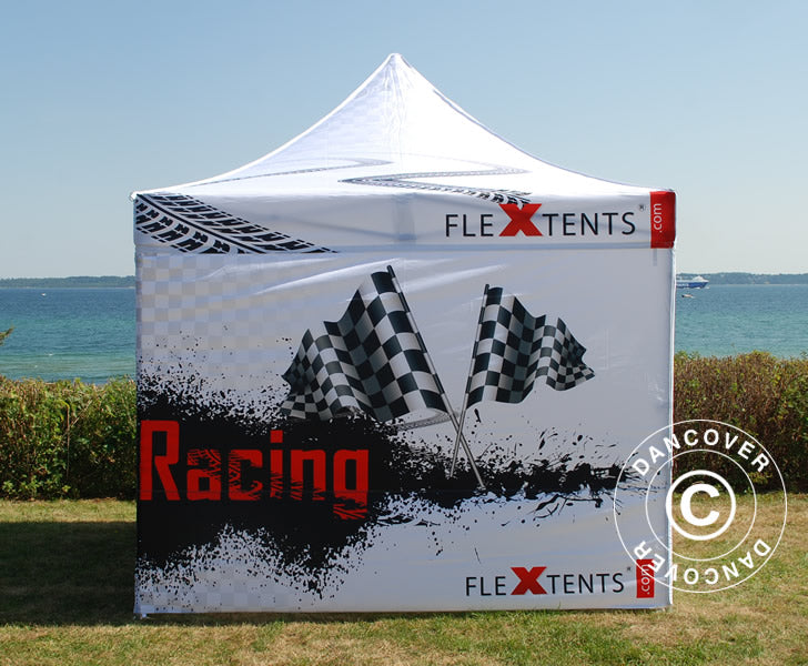 Tente pliante FleXtents Xtreme 50 Racing 3x3m, Edition limitée