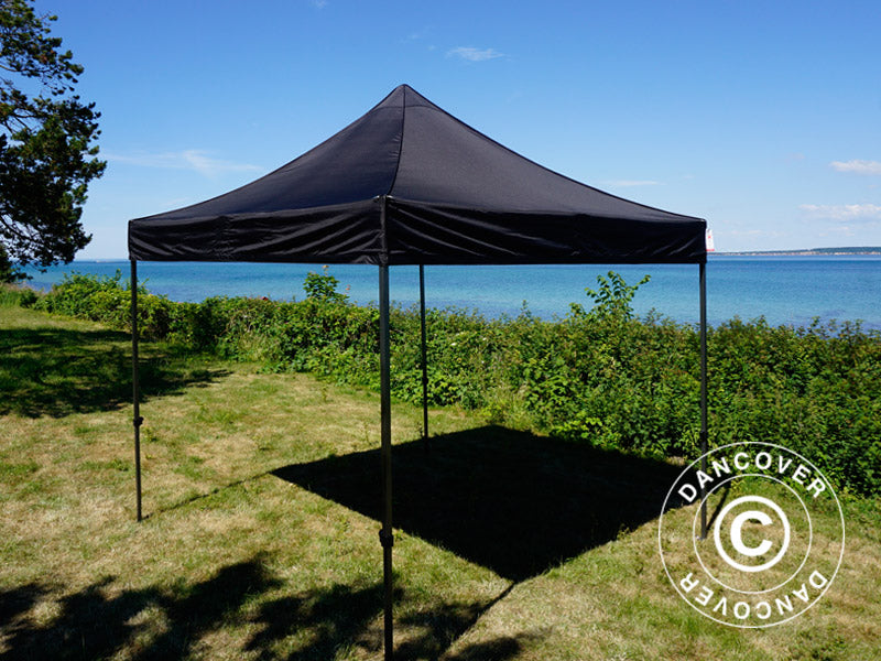Tente pliante FleXtents Basic v.3, 3x3m Noir