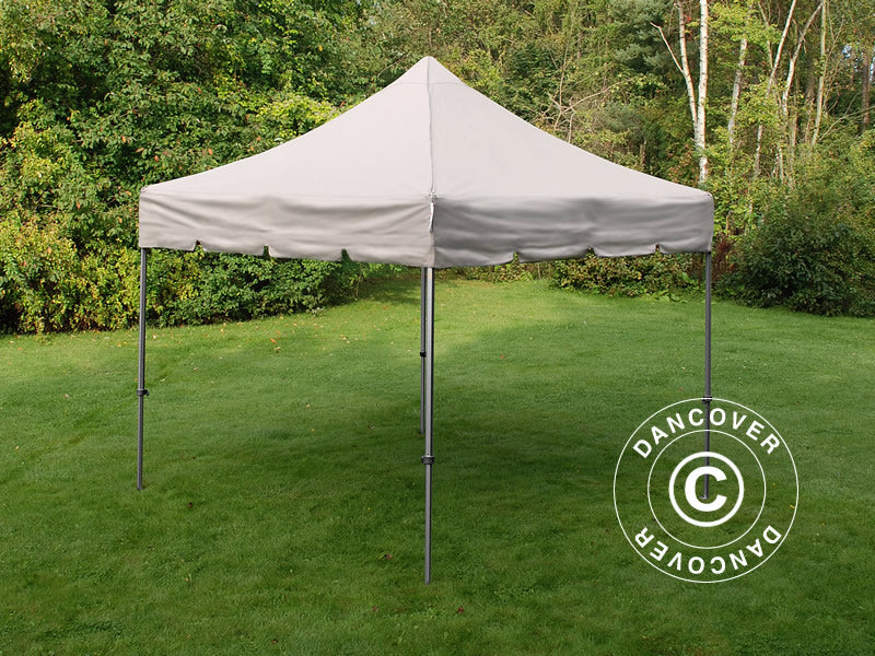 Gazebo pieghevole FleXtents PRO Steel "Peaked" 3x3m Latte