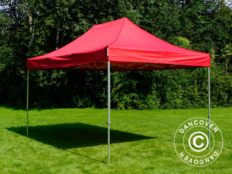 Faltzelt FleXtents PRO Steel 3x4,5m, Rot