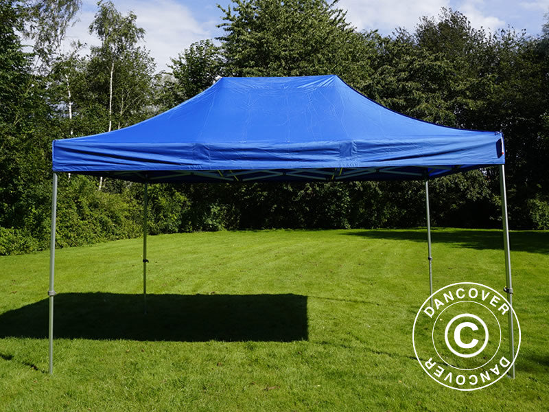 Tente pliante FleXtents PRO Steel 3x4,5m, Bleu