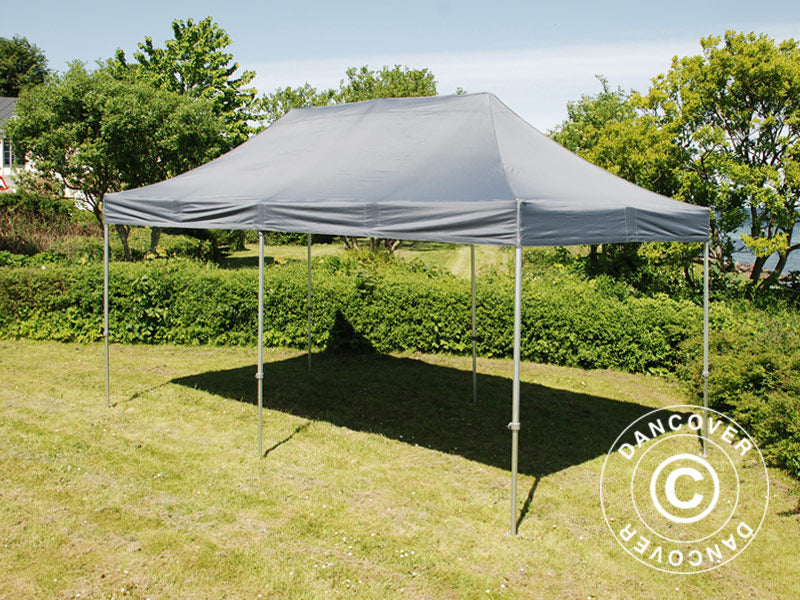 Tente pliante FleXtents PRO Steel 3x6m Gris