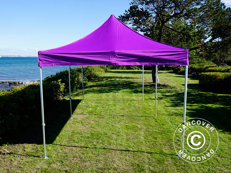 Gazebo pieghevole FleXtents PRO Steel 3x6m Viola