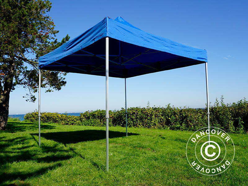 Tente pliante FleXtents PRO Steel 3x3m Bleu