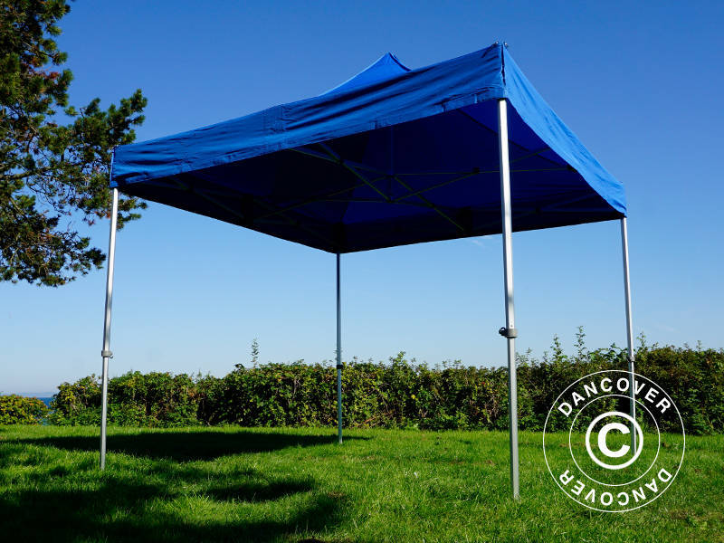 Tente pliante FleXtents PRO Steel 3x3m Bleu