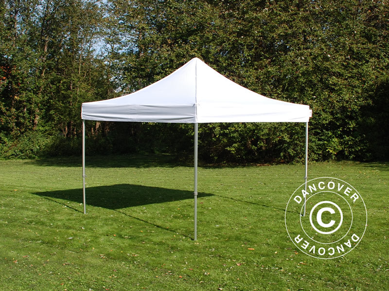 Tente pliante FleXtents PRO Steel 4x4m Blanc