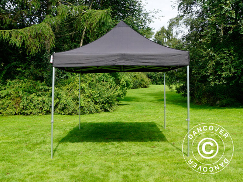 Gazebo pieghevole FleXtents Steel 3x4,5m, Nero