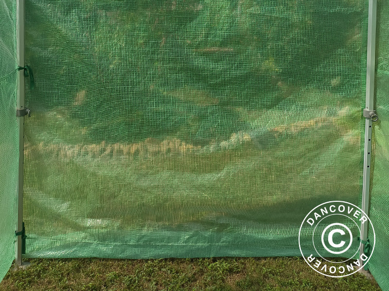 Serra FleX 2x2m, PE, Trasparente/Verde