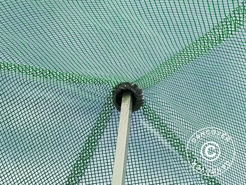 Serra FleX 3x3m, PE, Trasparente/Verde