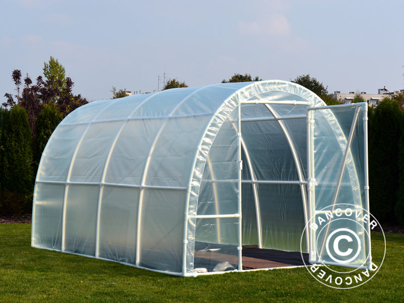Serre Tunnel 130, 2,2x3x1,9m, 6,6m², Transparent