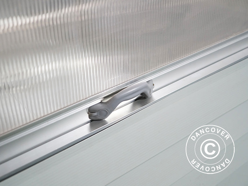 Mini serra 1,2x1,2x1,69m, 1,44m², Bianco