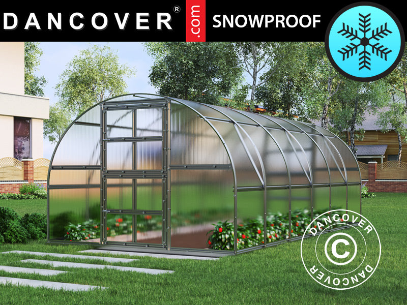 Greenhouse TITAN Arch 320 3x6m Silver