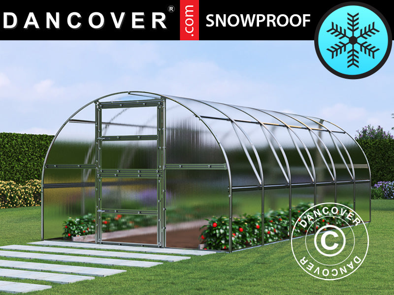 Greenhouse TITAN Arch 280 3x6m Silver