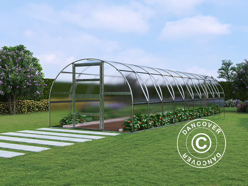 Greenhouse TITAN Arch 280 3x10m Silver