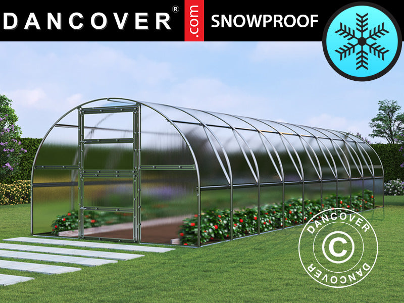Greenhouse TITAN Arch 280 3x10m Silver