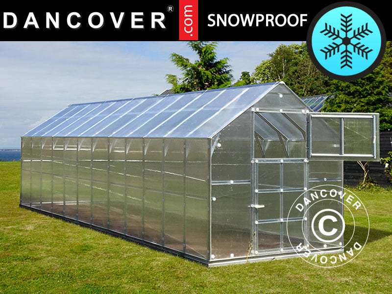 Greenhouse TITAN Classic 480 2,35x6,12m Silver