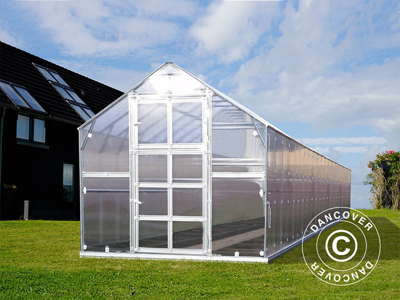 Greenhouse TITAN Classic 480 2,35x10,12m Silver