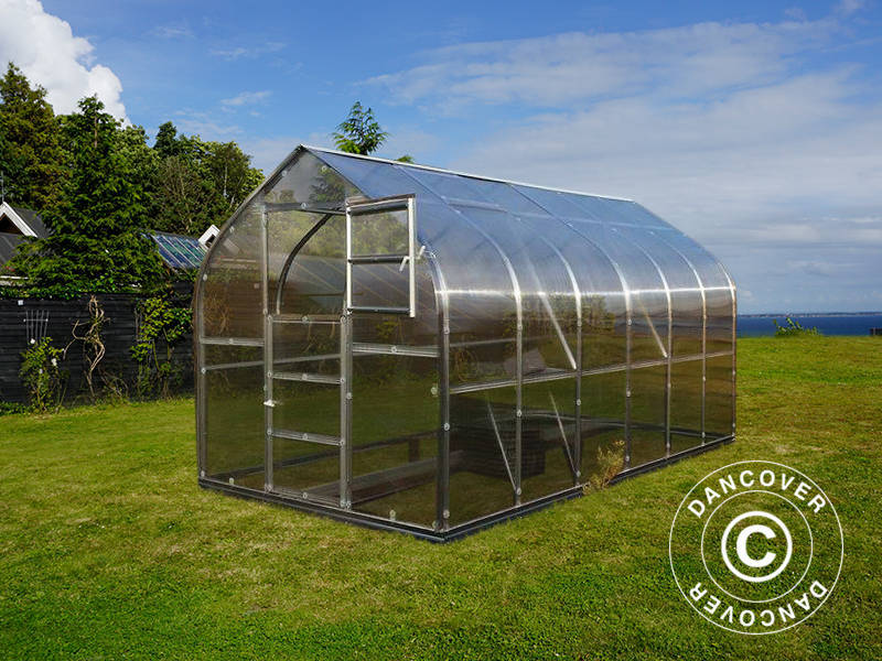 Greenhouse TITAN Dome 320 2,5x4m Silver