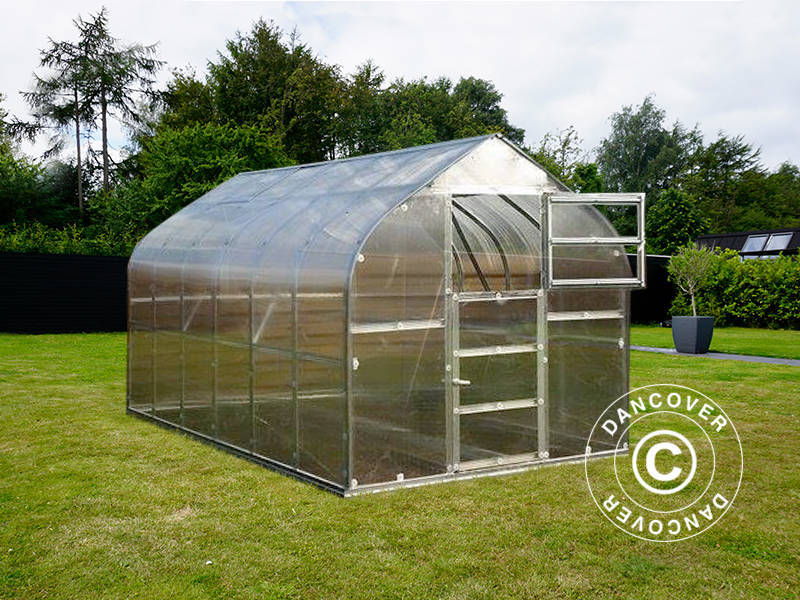 Greenhouse TITAN Dome 320 2,5x6m Silver