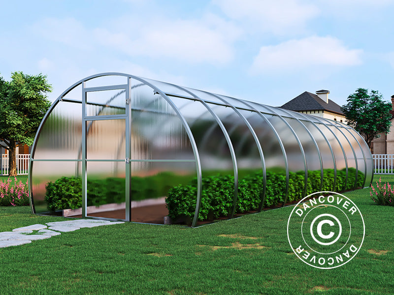Serre polycarbonate, Strong NOVA 30m², 3x10m, Argent