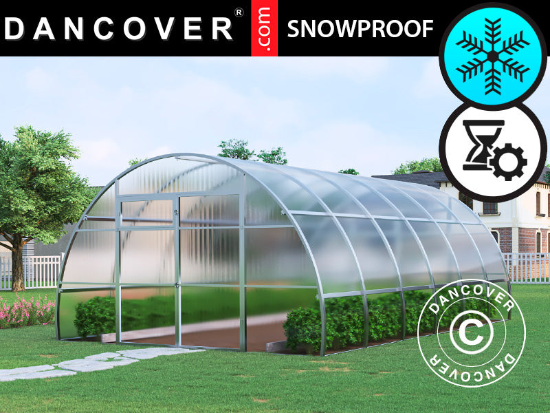 Greenhouse Strong NOVA 4x6m Silver