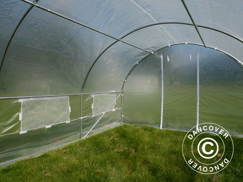Serre Tunnel 3x4,5x2m, 13,5m², Transparent