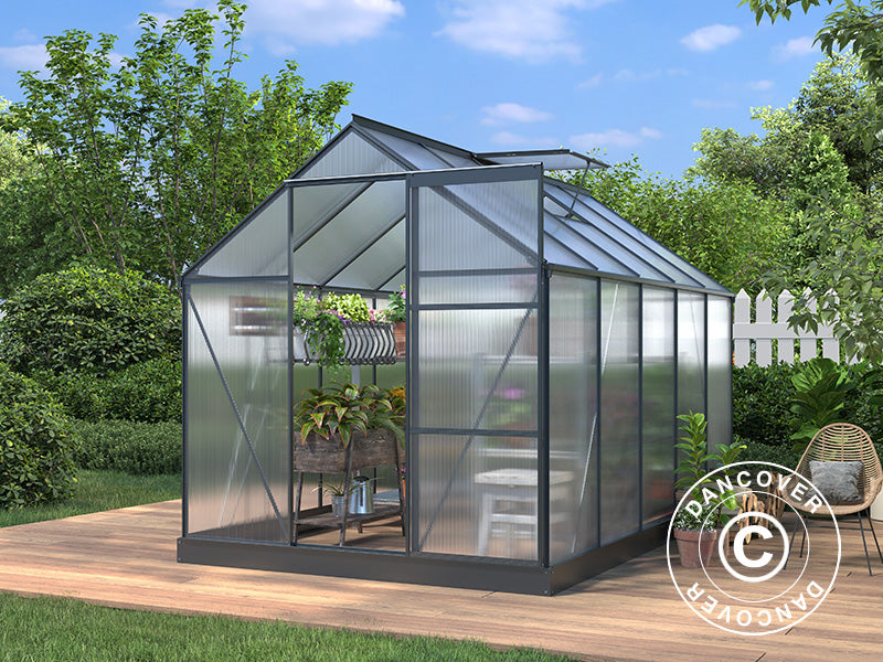 Greenhouse 1,9x3,1x2,05m Black (6x10')