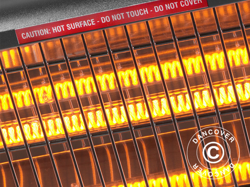 Chauffe terrasse TH 1800R Comfort avec télécommande