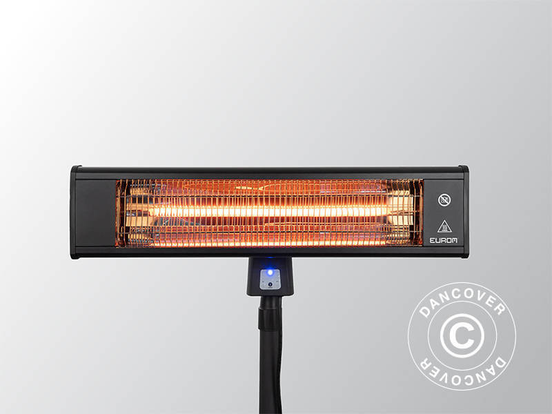 Chauffe terrasse TH 1800S sur pied avec télécommande