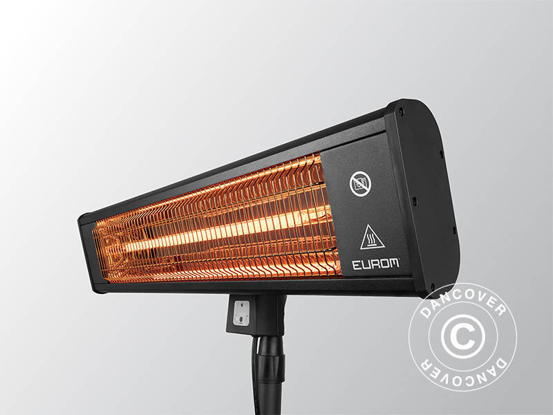 Lampada riscaldante TH 1800S con piedistallo e telecomando