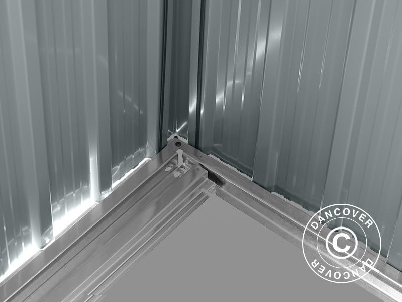 Abri de jardin avec lucarne 2,38x2,79x2,02m, 6,64m², ProShed®, Anthracite