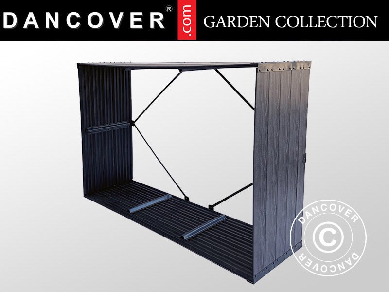 Abri de stockage pour bois, parterre de fleurs surélevé, GPPS, 1,5x0,5x1m, 0,75m², Gris RESTE
SEULEMENT 2 PC