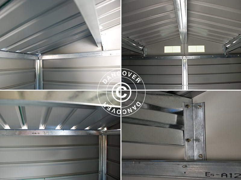 Abri de jardin 2,13x1,27x1,90m, 2,71m², ProShed®, Anthracite