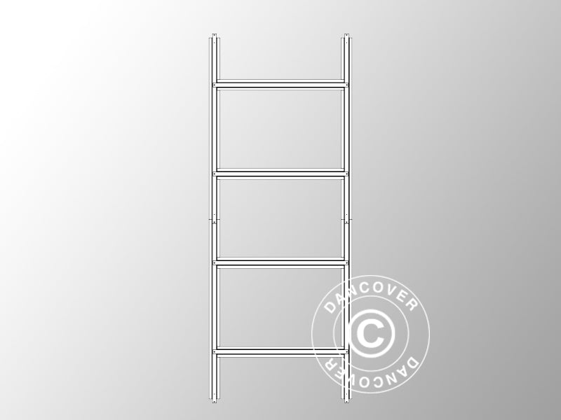 Bodenrahmen für Geräteschuppen, ProShed®, 2,77x1,91 m