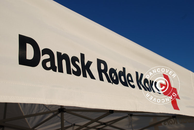 1 St. FleXtents Volant-Print 21x21cm, zentriert